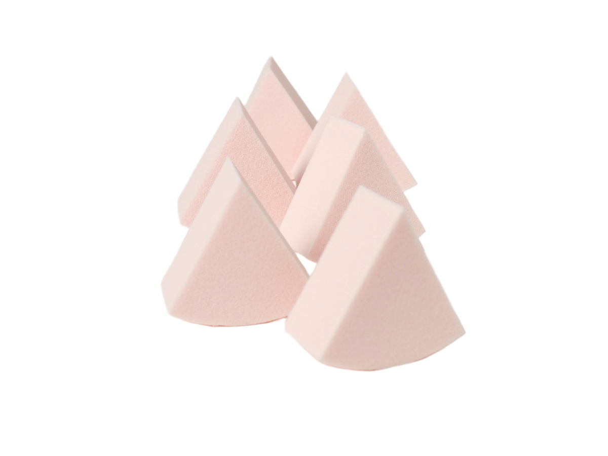 PINK DOSE Triangles Sponge – 6 Pcs
