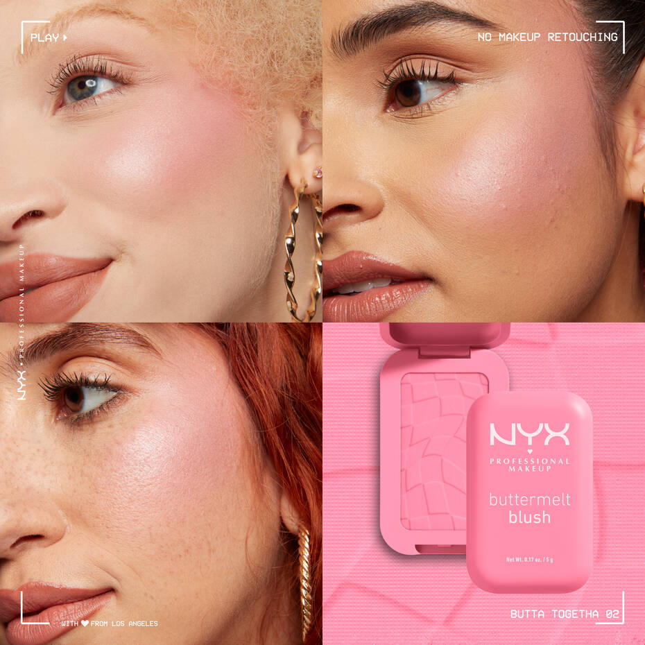 NYX Professional Butter-melt Blush - 7 color