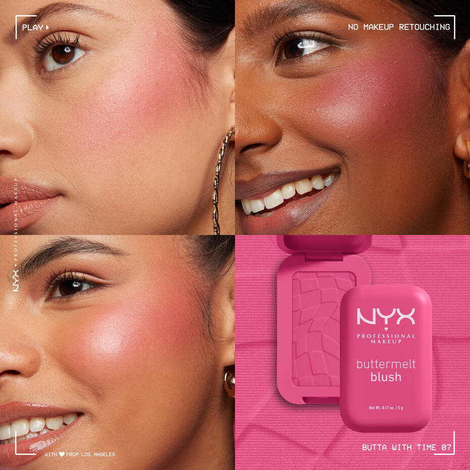 NYX Professional Butter-melt Blush - 7 color