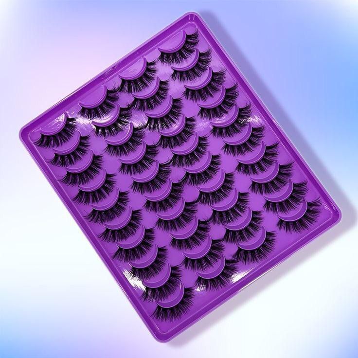 Eyelashes Thick, Curly &Fluffy – 20 Pairs