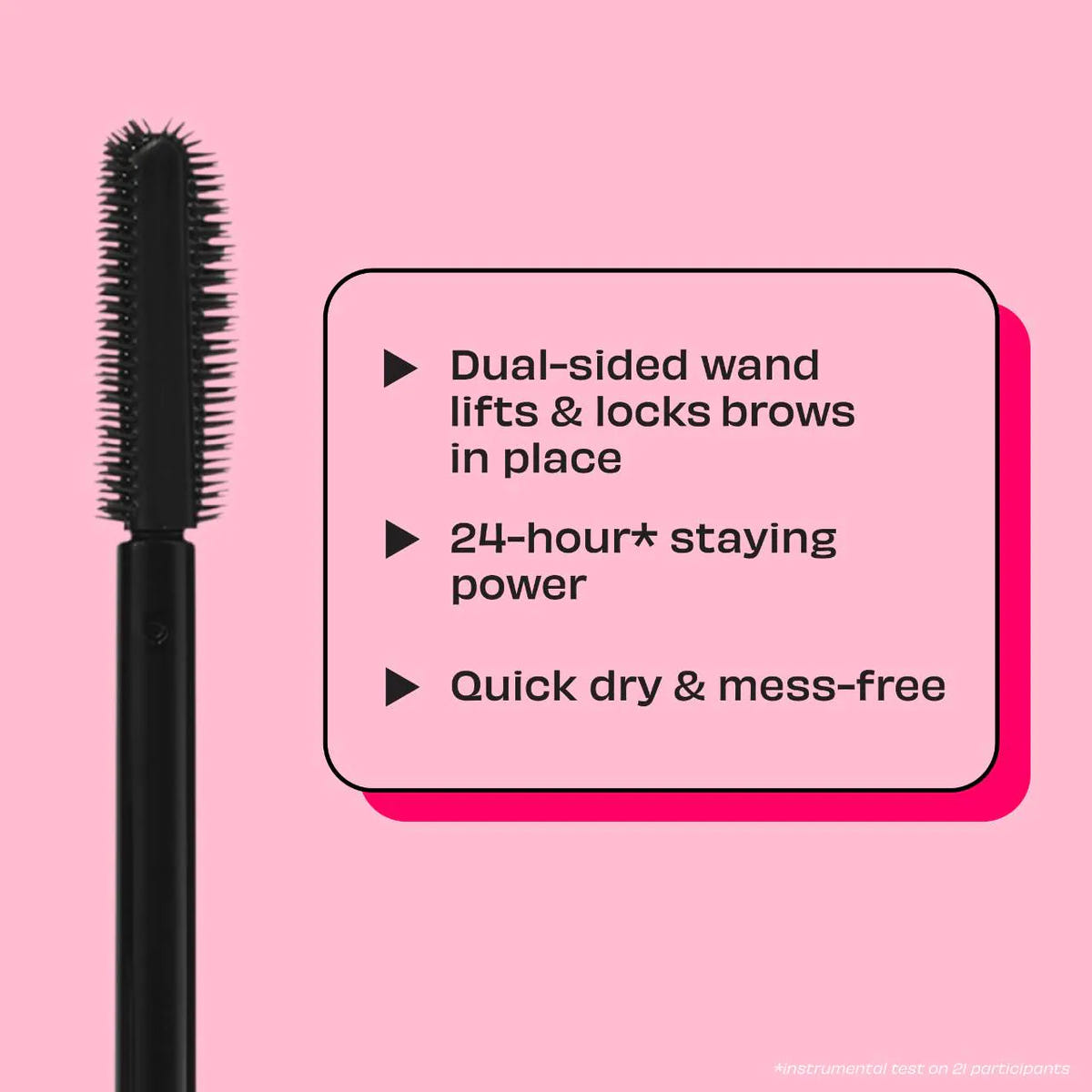 Benefit 24-HR Brow Setter Clear Brow Gel Mini size