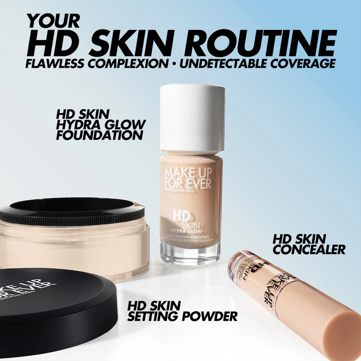 MAKE UP FOR EVER HD Skin Hydra Glow Hydrating Foundation