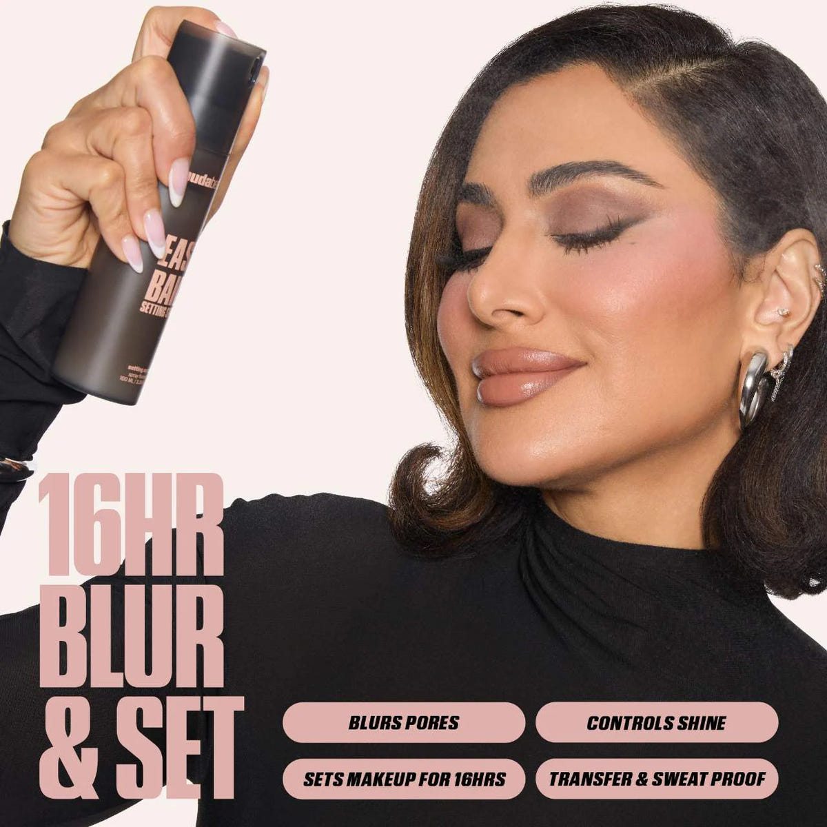 HUDA BEAUTY Easy Bake Blurring Setting Spray 16-Hour Wear