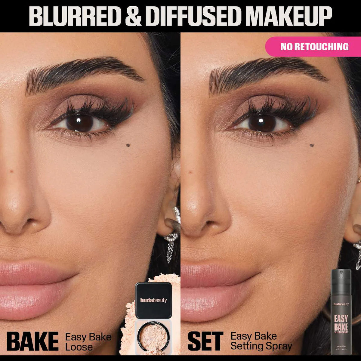 HUDA BEAUTY Easy Bake Blurring Setting Spray 16-Hour Wear