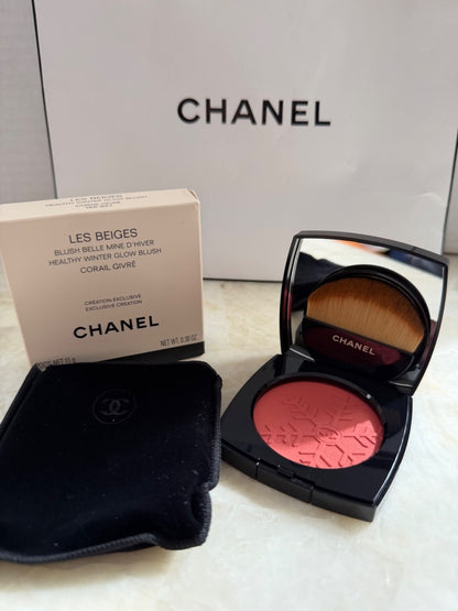 CHANEL LES BEIGES Blush Belle Mine d’Hiver –  CORAIL GIVRÉ