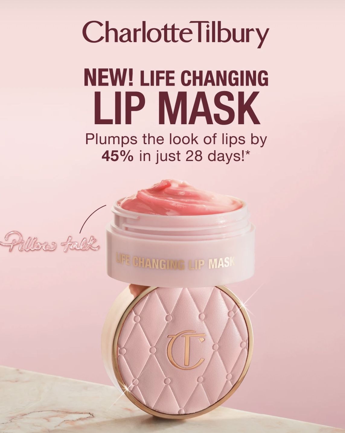 Charlotte Tilbury Life Changing Lip Mask with Cushioning Ceramides