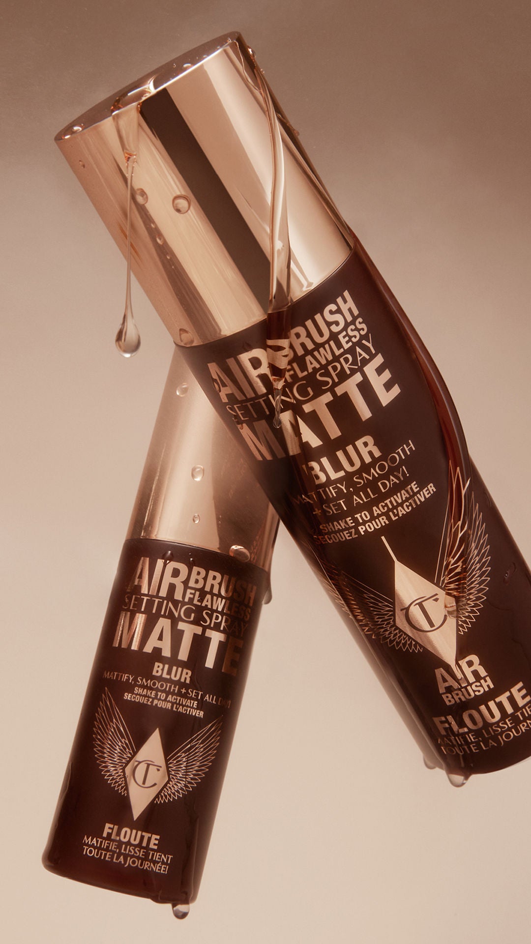 Charlotte Tilbury  Airbrush Flawless Matte Blurring &amp; Waterproof Setting Spray