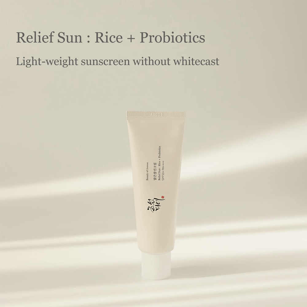 Beauty of Joseon Relief Sun: Rice + Probiotics SPF50+ PA++++