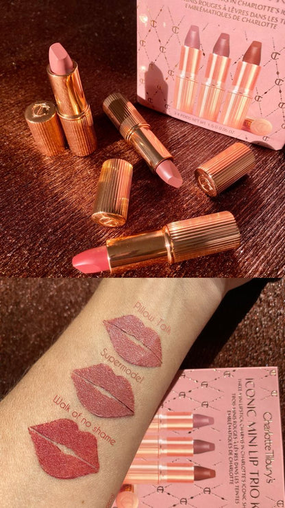 Charlotte Tilbury  Iconic Mini Lip Trio Kit