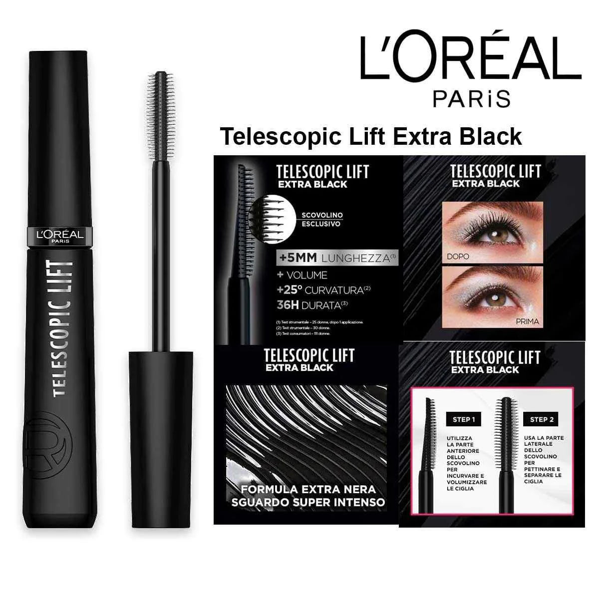 L’Oréal Paris Telescopic Lift Mascara Extra Black