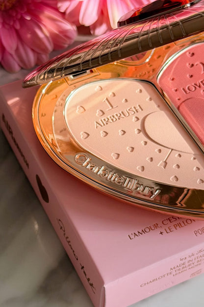 Charlotte Tilbury Pillow Talk Beauty Soulmates Blush Palette – Flawless Peach