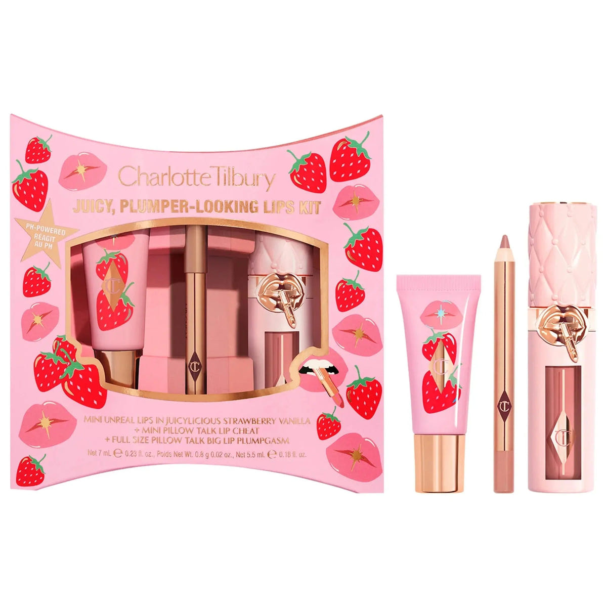 Charlotte Tilbury  Juicy, Plumper-Looking Lips Kit