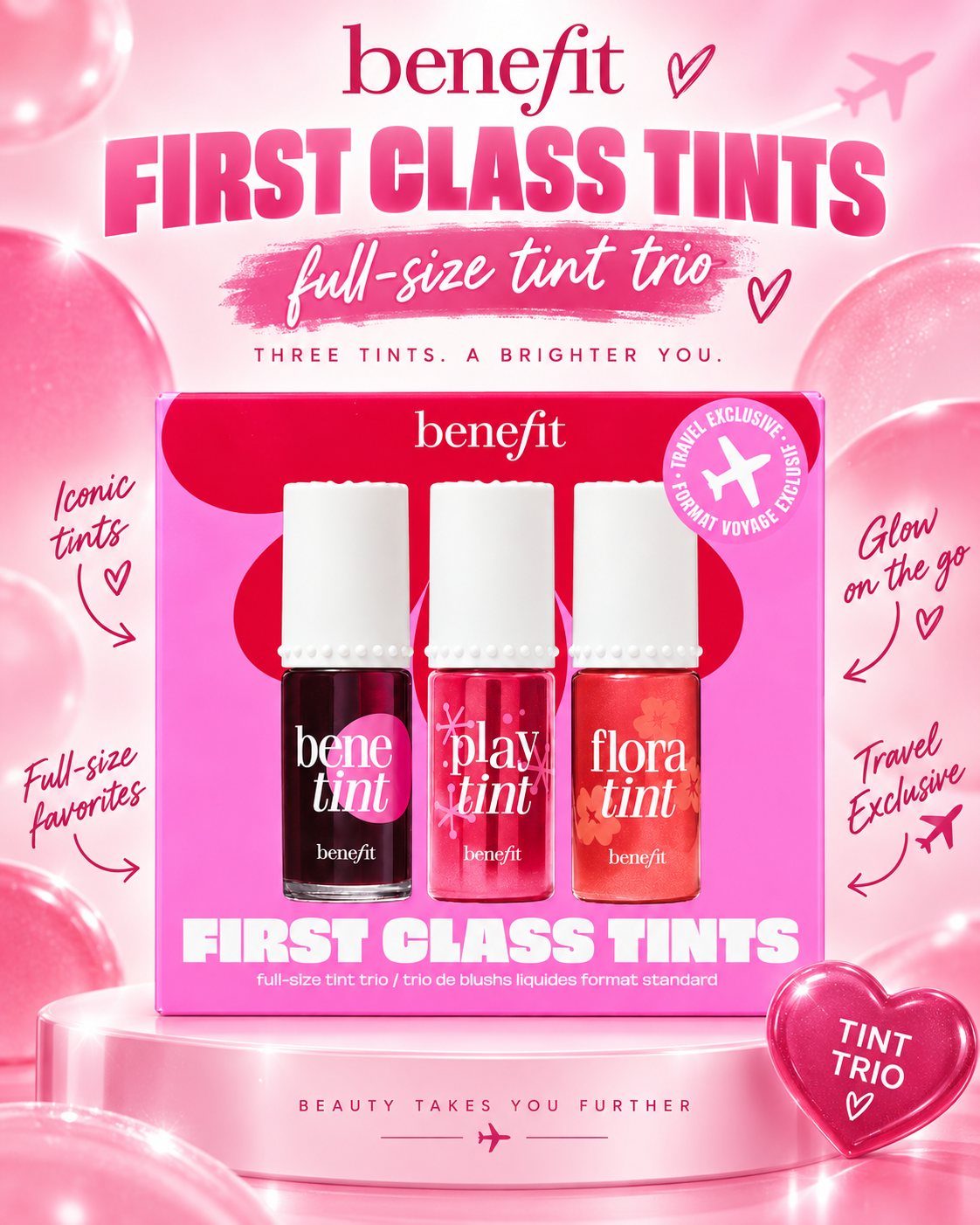 Benefit First Glass Tints set 3
