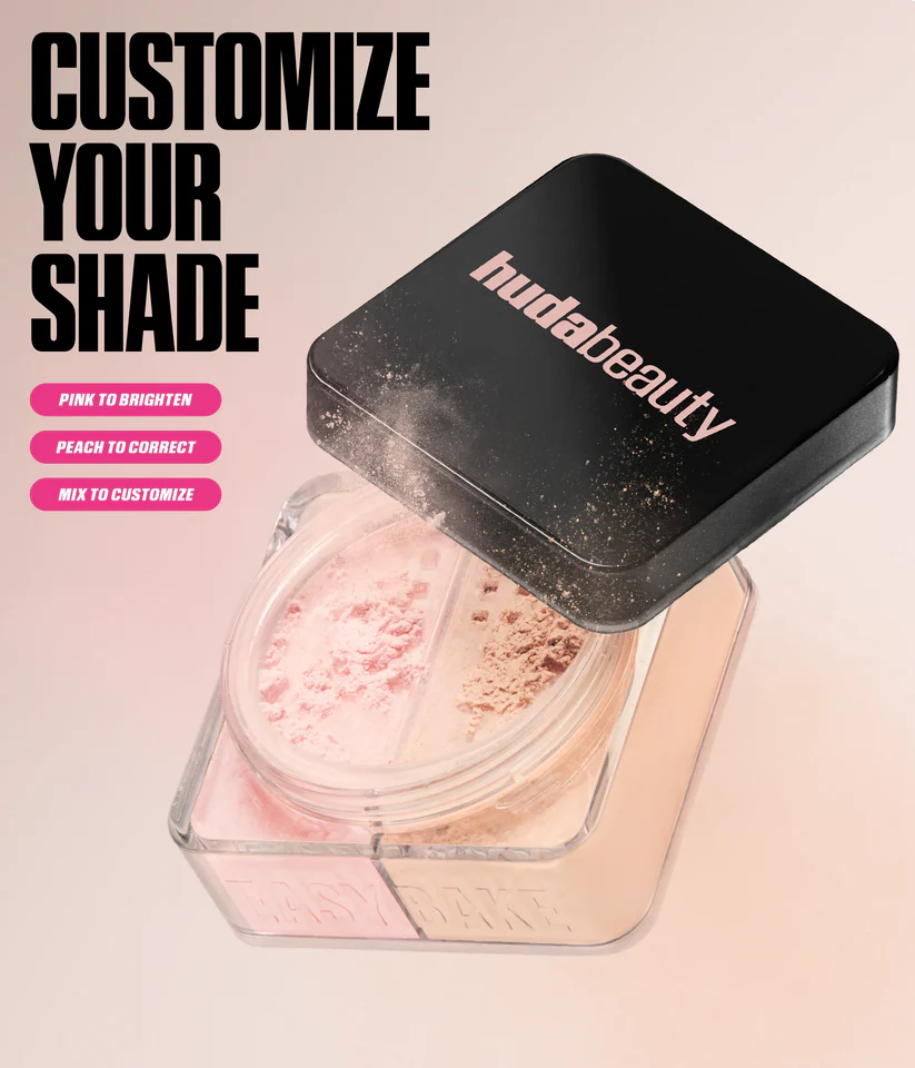 HUDA BEAUTY Easy Bake Duo Loose Powder