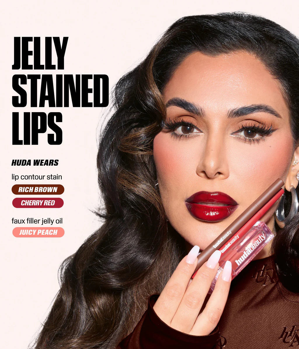 HUDA BEAUTY Lip Contour Stain For 12-Hour Wear