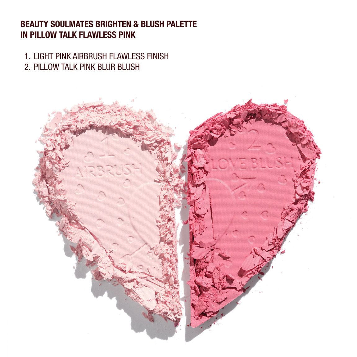 Charlotte Tilbury Pillow Talk Beauty Soulmates Blush Palette – Flawless Pink