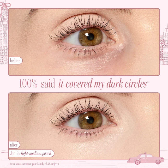 Tarte face card never declines cc full coverage undereye corrector & brush set