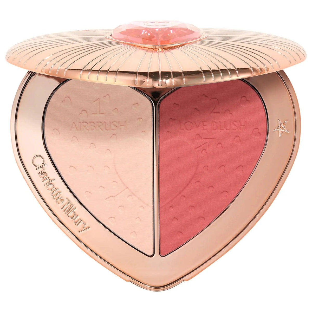 Charlotte Tilbury Pillow Talk Beauty Soulmates Blush Palette – Flawless Peach