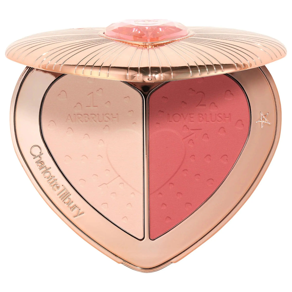 Charlotte Tilbury Pillow Talk Beauty Soulmates Blush Palette – Flawless Peach
