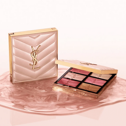 Yves Saint Laurent Golden Oasis Couture Face Palette – Blush & Highlighter