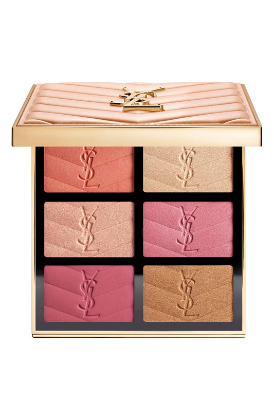 Yves Saint Laurent Golden Oasis Couture Face Palette – Blush & Highlighter