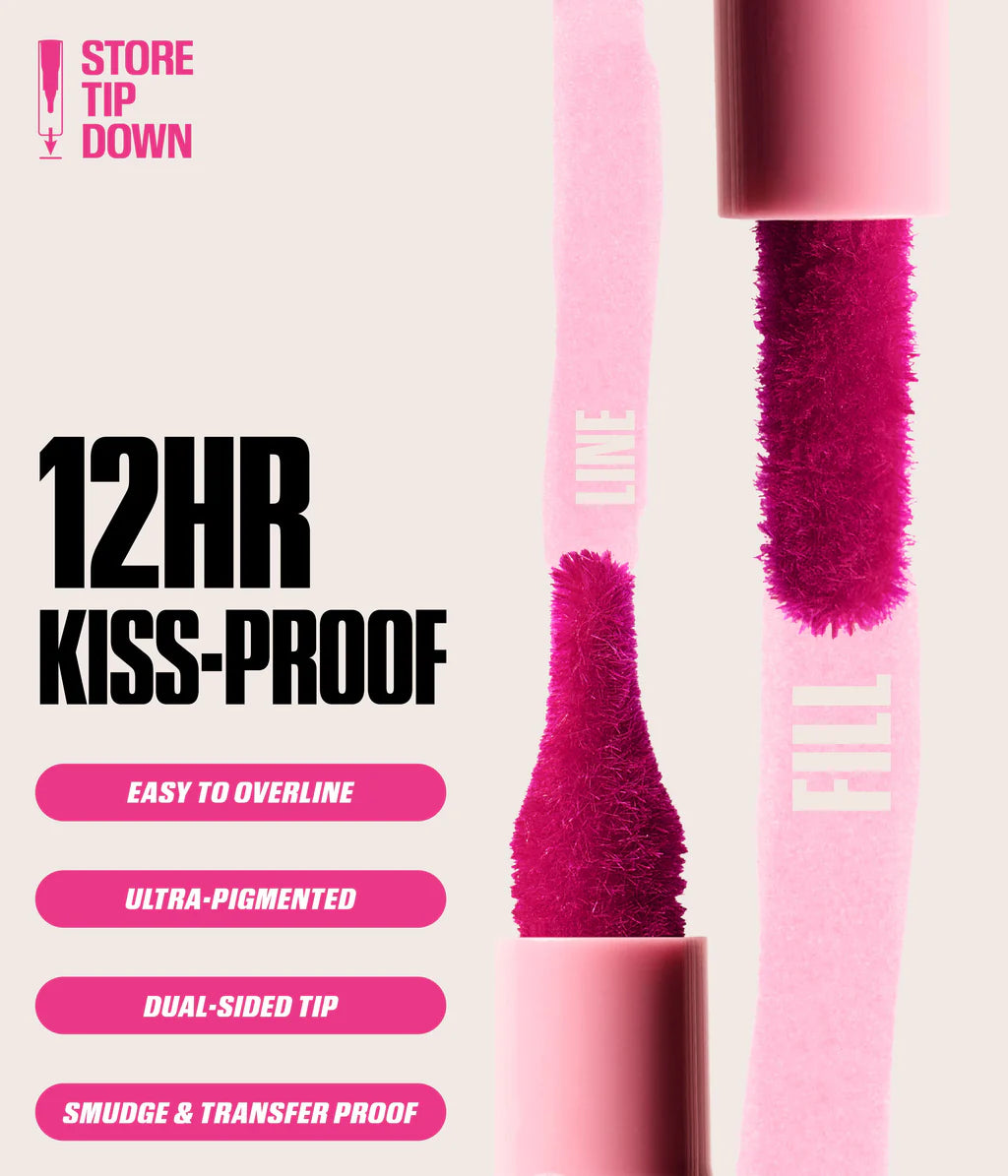 HUDA BEAUTY Lip Contour Stain For 12-Hour Wear