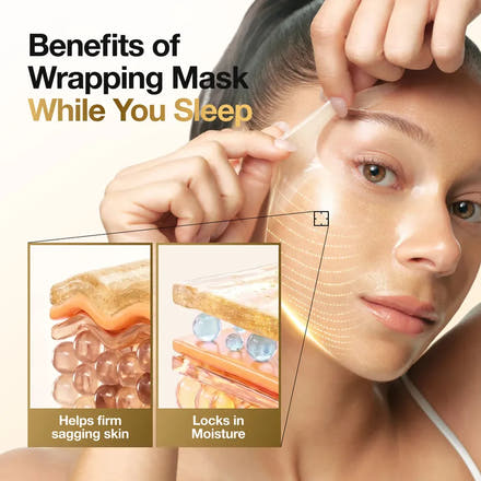 Anua Golden Firming Collagen Wrapping Mask