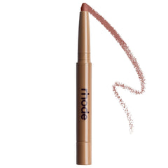 Lean - warm medium brown