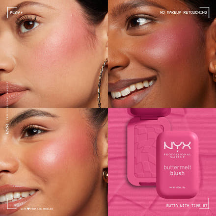 NYX Professional Butter-melt Blush - 7 color