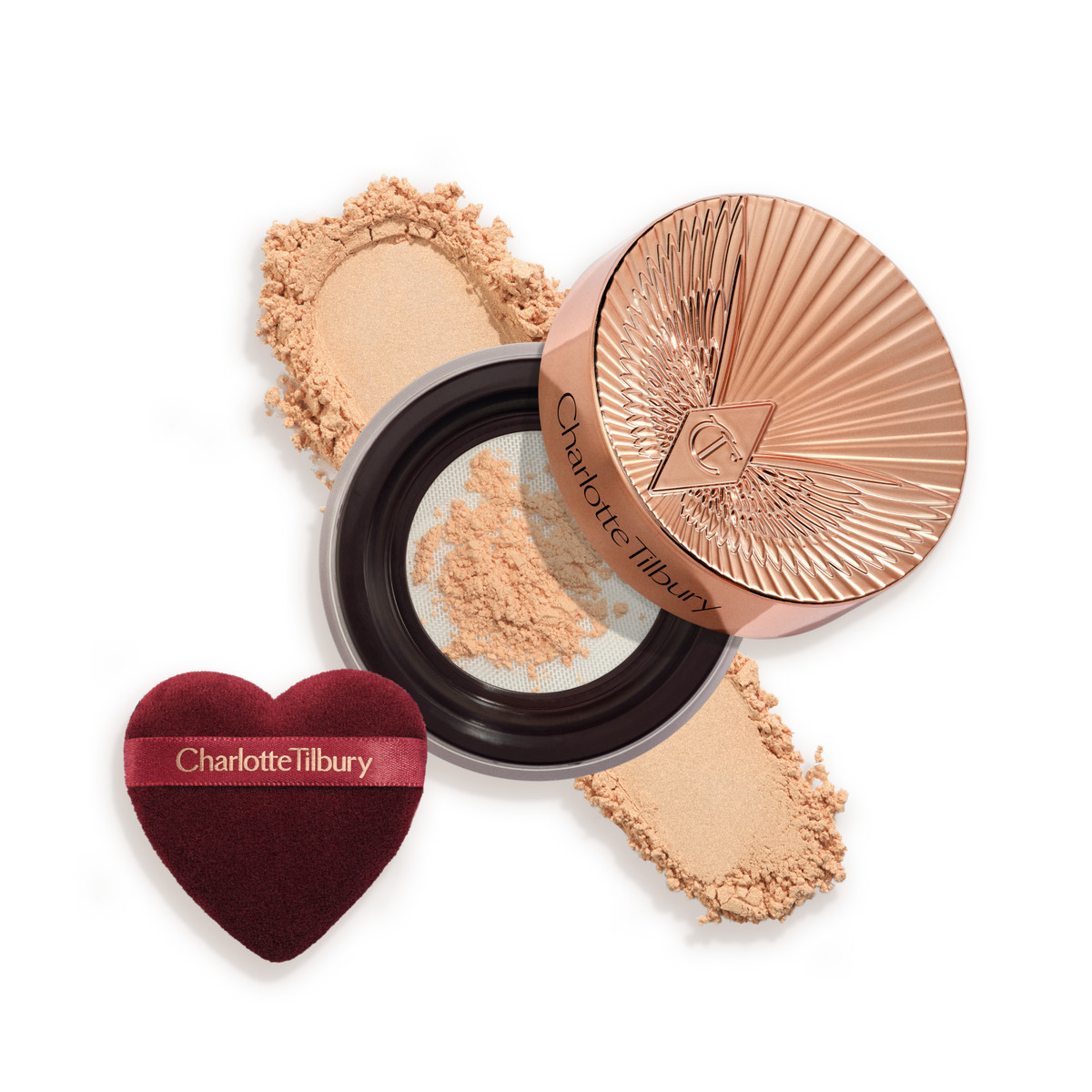 AIRbrush Flawless Blur Loose Powder: Setting Powder for Medium/Tan Skin Packshot