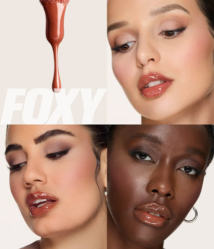 HUDA BEAUTY Faux Filler Extra Shine Lip Gloss full size