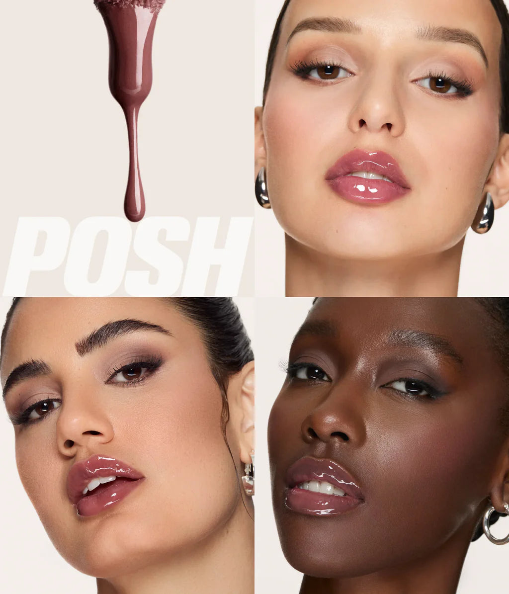 HUDA BEAUTY Faux Filler Extra Shine Lip Gloss full size