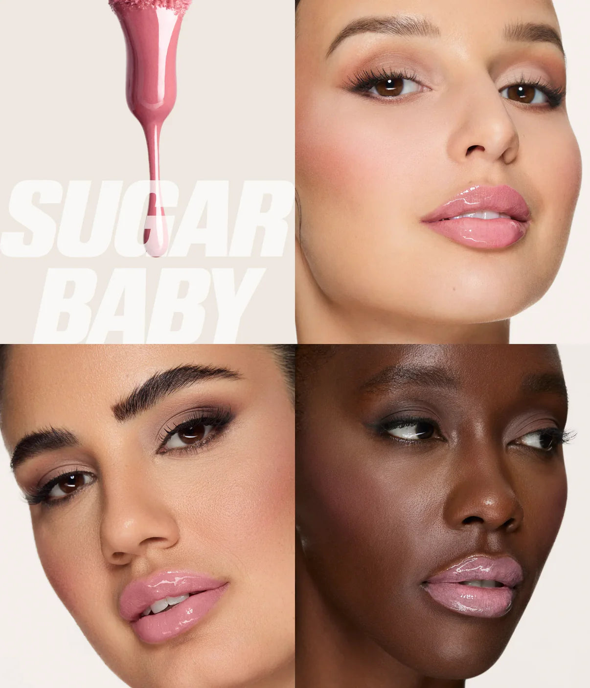 HUDA BEAUTY Faux Filler Extra Shine Lip Gloss full size