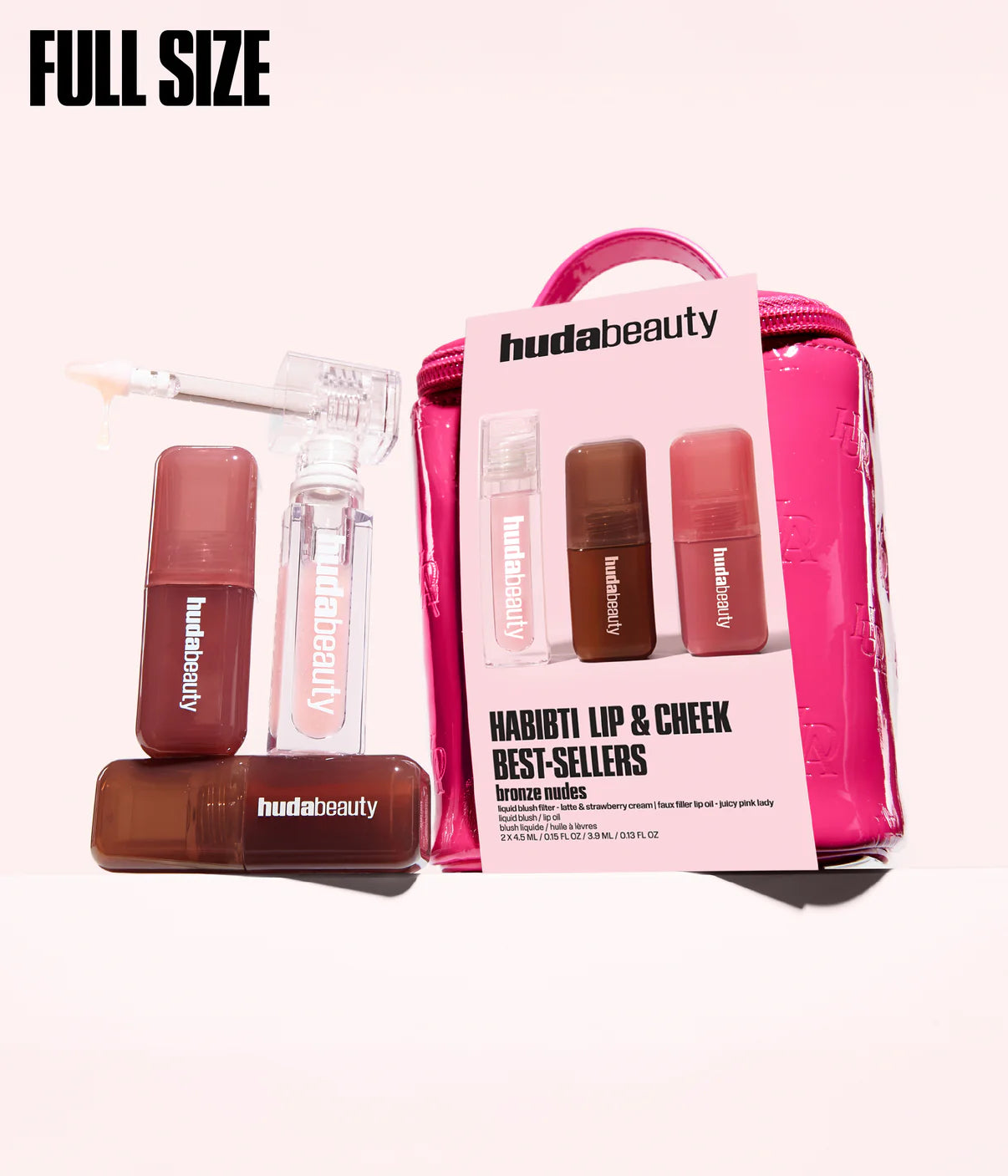 HUDA BEAUTY Habibti Lip & Cheek Best Sellers Kit