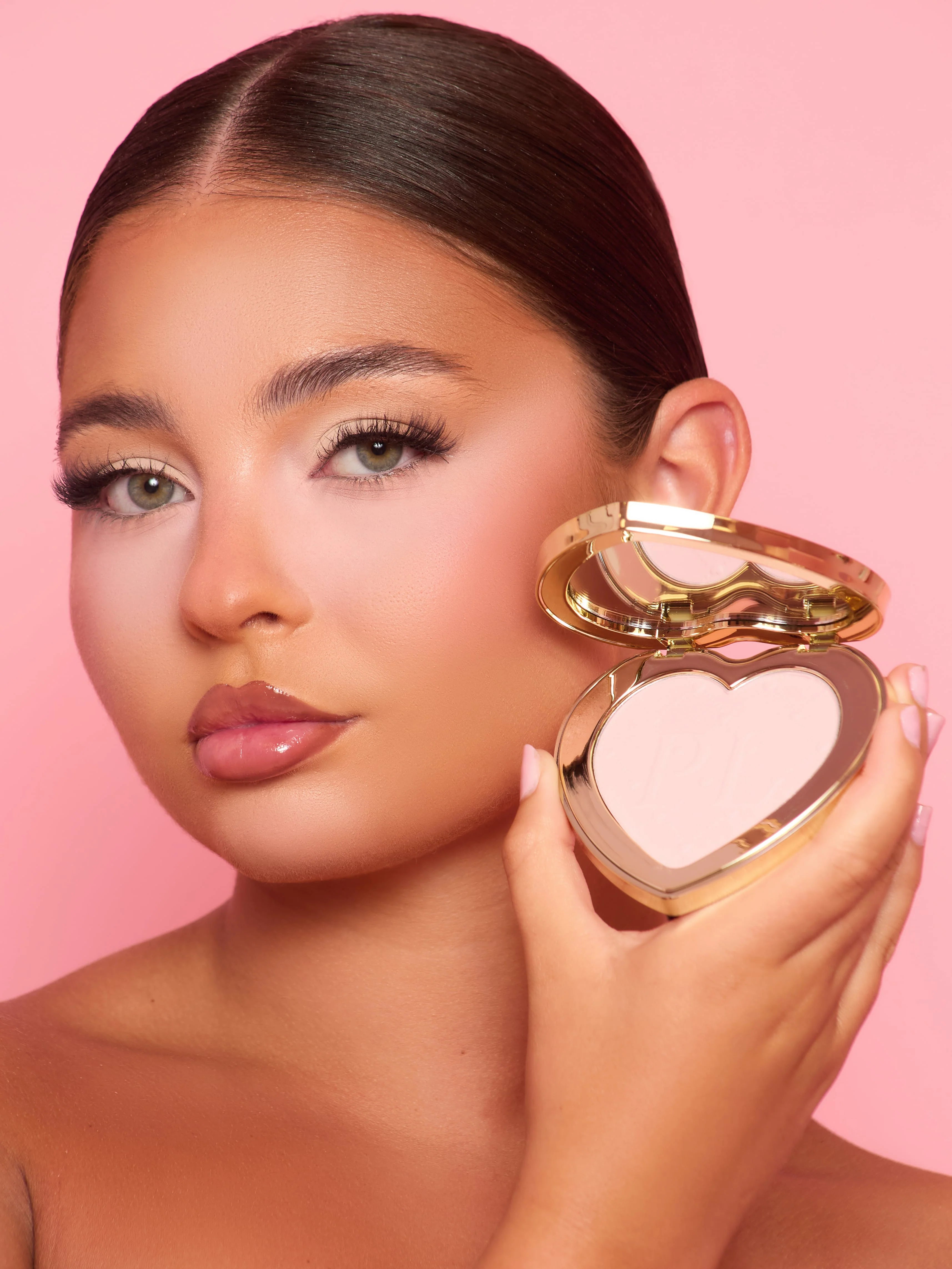 P. Louise – Under-Eye Brightening Powder - Shade Rose