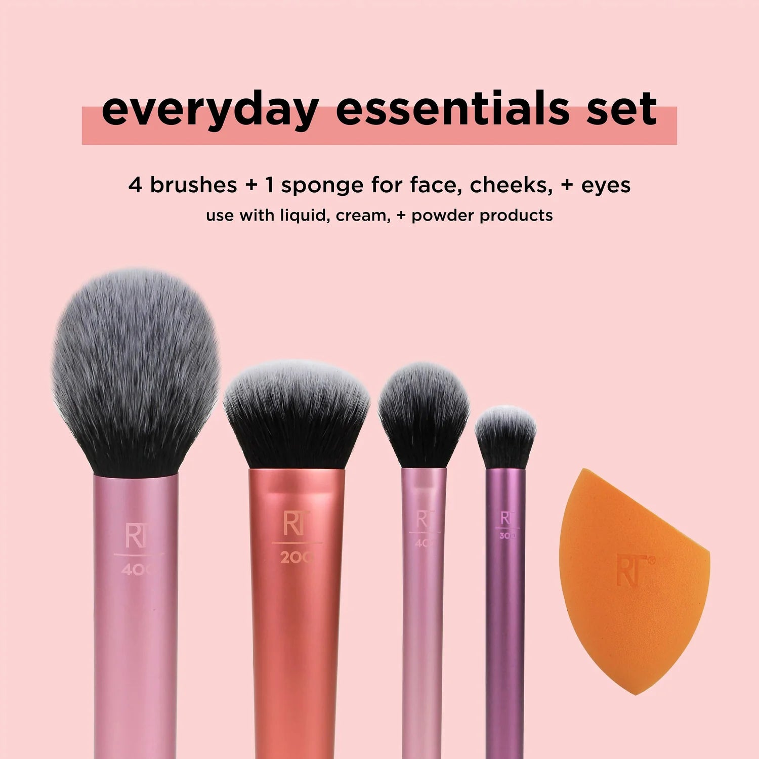 RealTechniques Everyday Essentials Makeup Brush Set