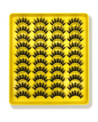 Eyelashes Thick &Curly & Fluffy – 20 Pairs