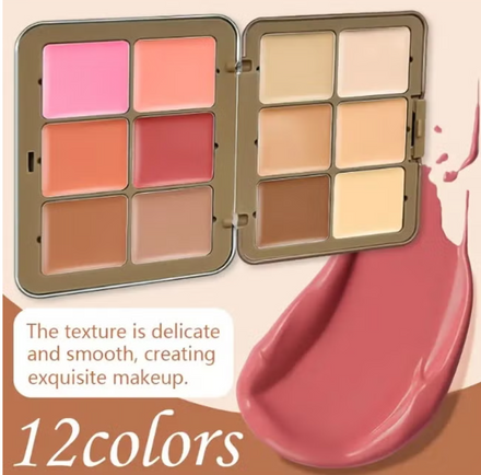 CARLA SECRET 2in1 Cream Blush and Contouring 12 Colors