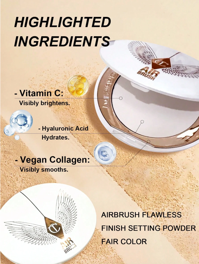 Charlotte Tilbury  Airbrush Flawless Finish Soft-Light Powder – Translucent