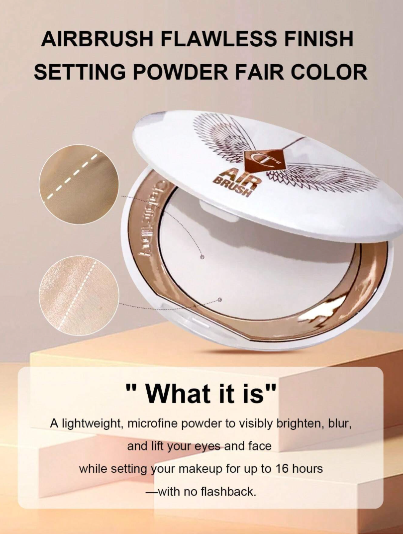 Charlotte Tilbury  Airbrush Flawless Finish Soft-Light Powder – Translucent