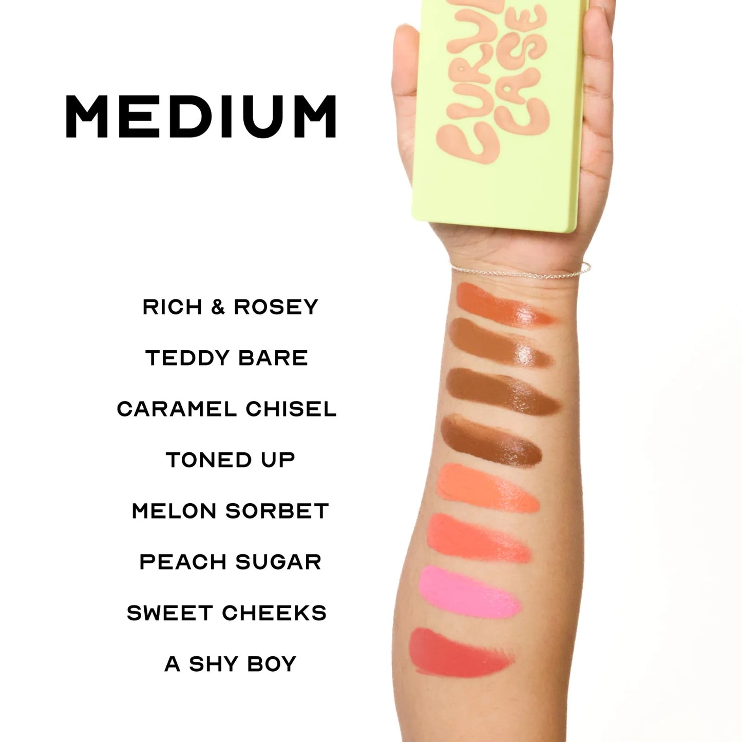Made By Mitchell Curve Case Make-up Palette – Medium