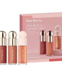 Rare Beauty by Selena Gomez  Mini Blush & Luminize Trio