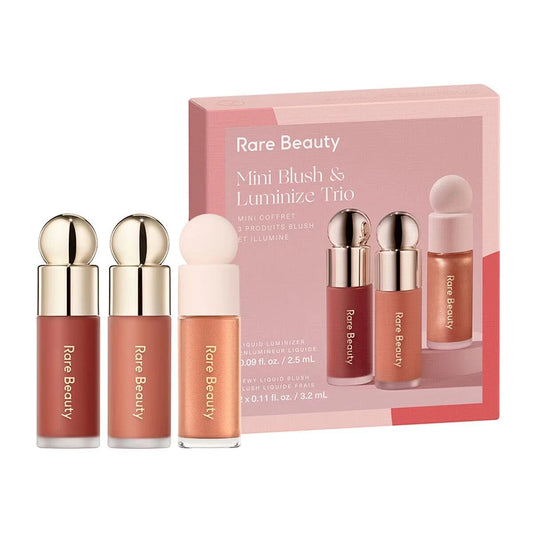 Rare Beauty by Selena Gomez  Mini Blush & Luminize Trio