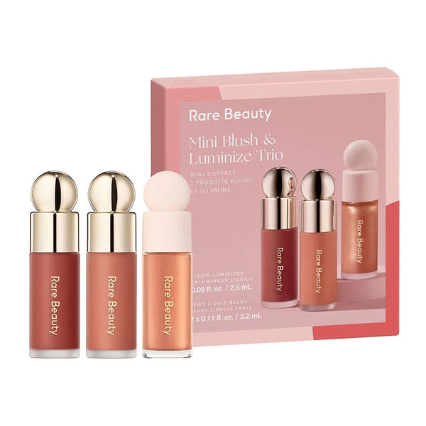 Rare Beauty by Selena Gomez  Mini Blush & Luminize Trio