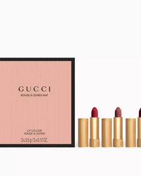 GUCCI Rouge Matte Lipsticks Set (3 Pieces)