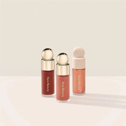 Rare Beauty by Selena Gomez  Mini Blush & Luminize Trio