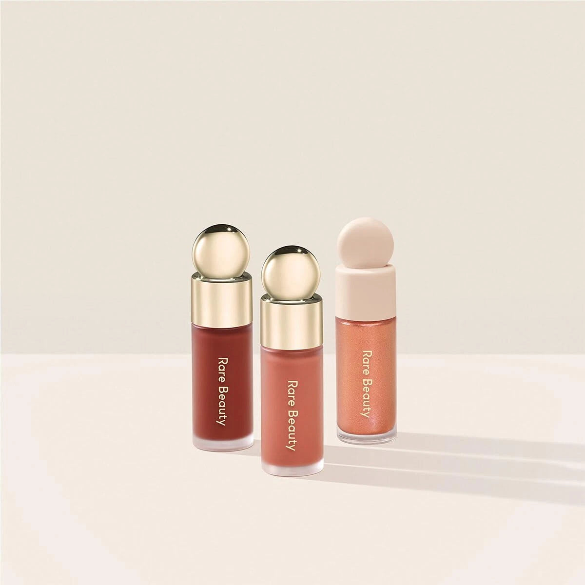 Rare Beauty by Selena Gomez  Mini Blush & Luminize Trio