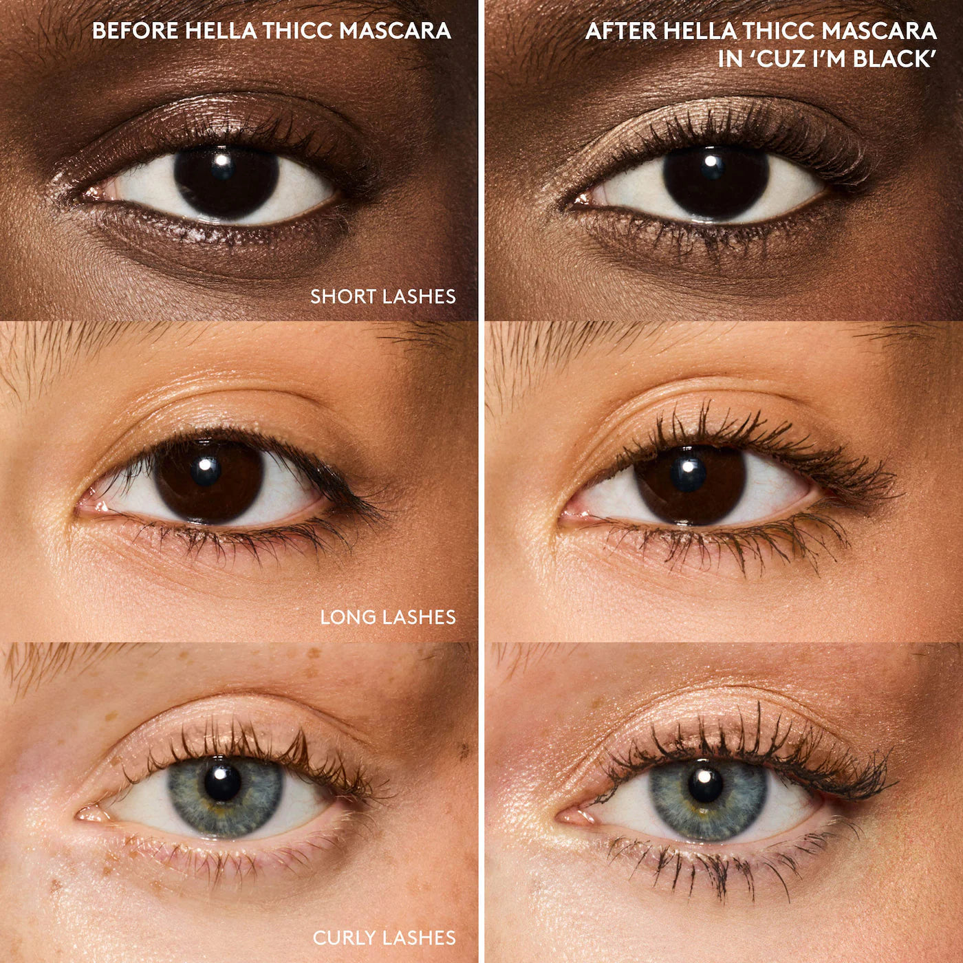 Fenty Beauty by Rihanna  Hella Thicc Volumizing Mascara