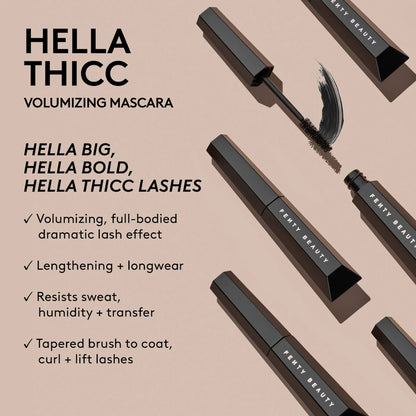 Fenty Beauty by Rihanna  Hella Thicc Volumizing Mascara