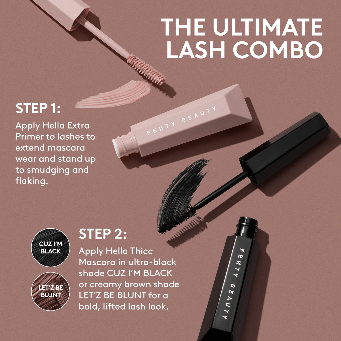 Fenty Beauty by Rihanna  Hella Thicc Volumizing Mascara